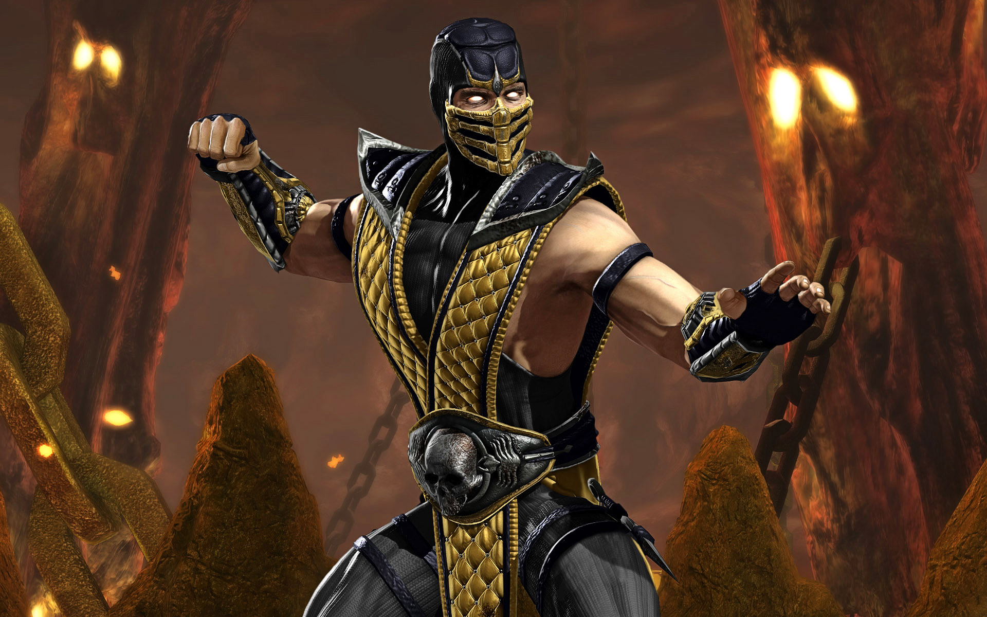 Detail Scorpion Mortal Kombat Wallpaper Nomer 44