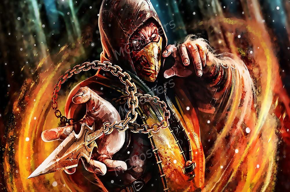 Detail Scorpion Mortal Kombat X Nomer 19