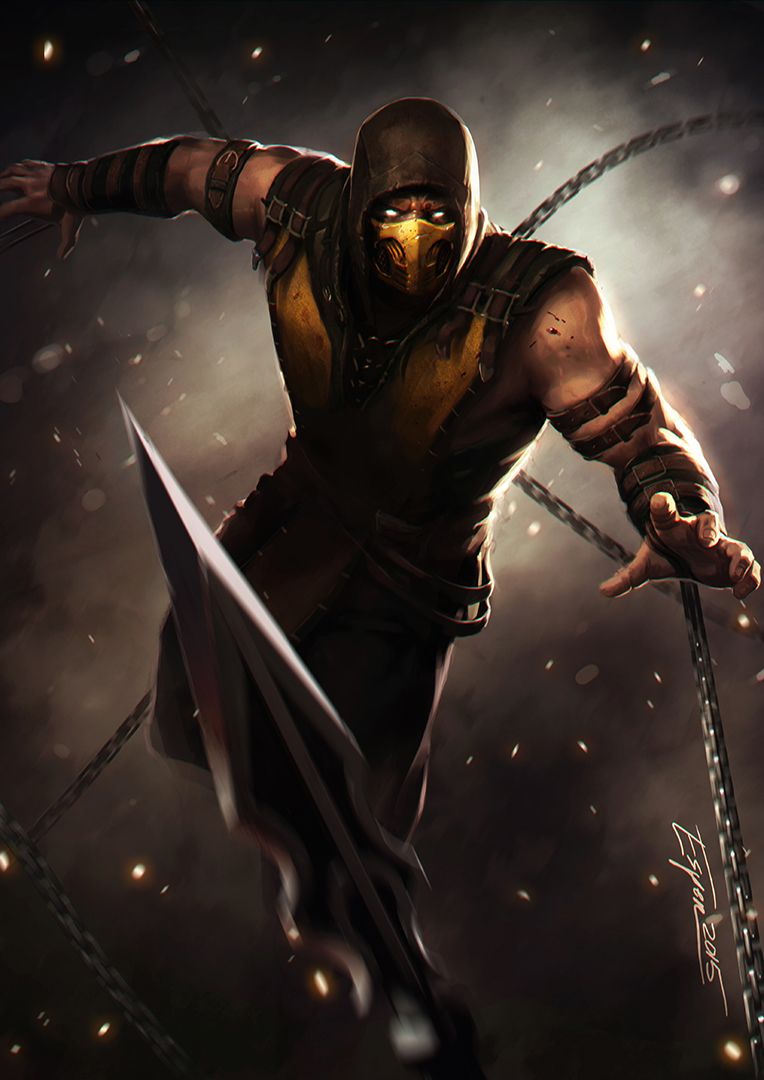 Detail Scorpion Mortal Kombat X Nomer 45