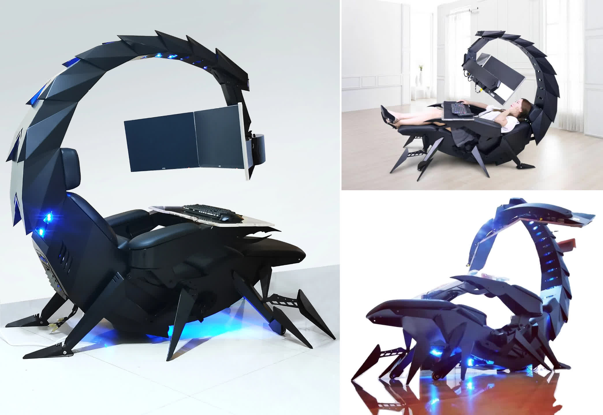 Detail Scorpion Pc Gaming Chair Nomer 14