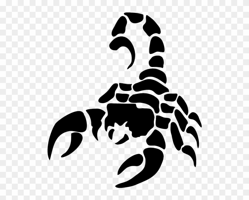 Detail Scorpion Silhouette Tattoo Nomer 18