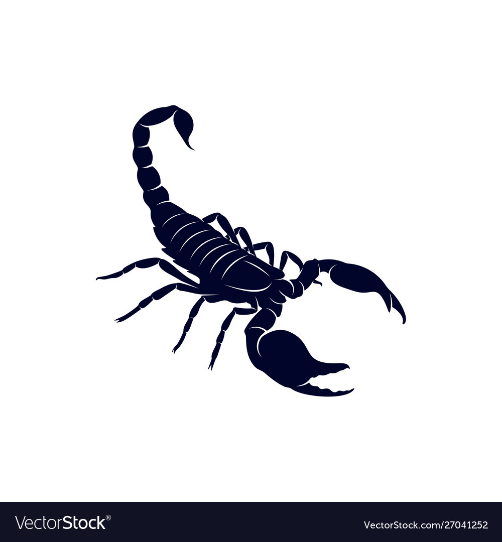 Detail Scorpion Silhouette Tattoo Nomer 6