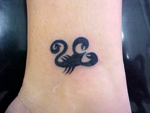Detail Scorpion Silhouette Tattoo Nomer 56