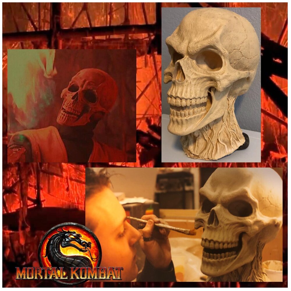 Detail Scorpion Skeleton Mortal Kombat Nomer 34