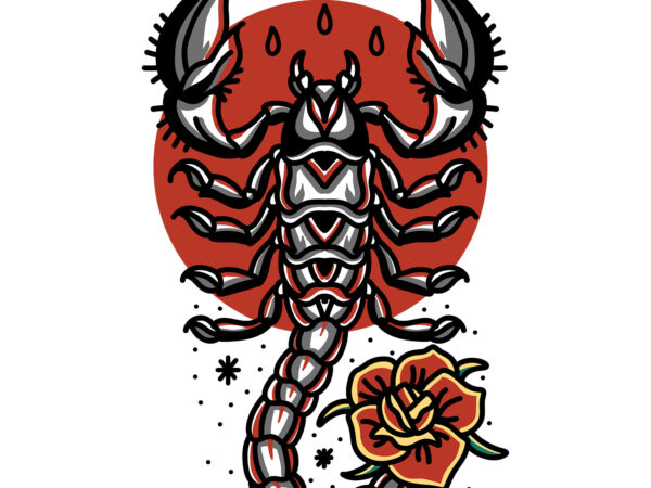 Detail Scorpion Tattoo Png Nomer 22