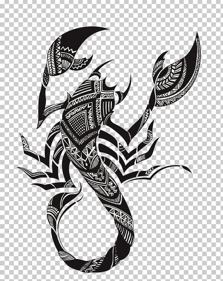 Detail Scorpion Tattoo Png Nomer 32