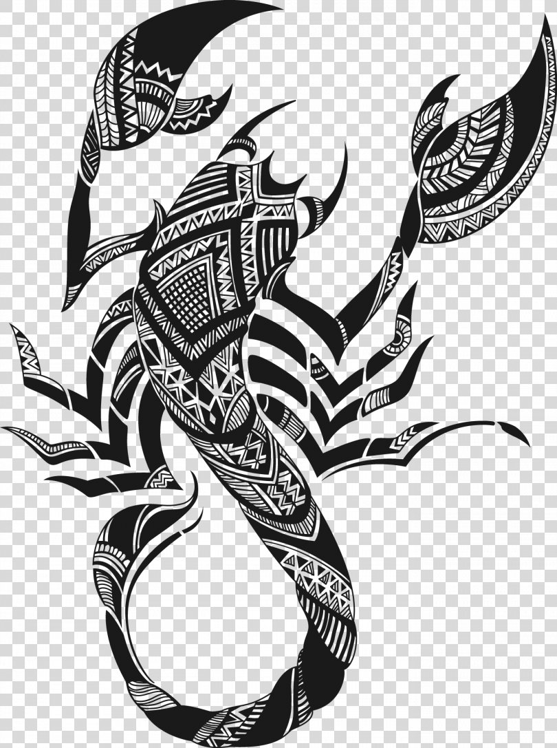 Detail Scorpion Tattoo Png Nomer 42