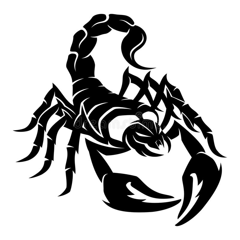 Detail Scorpion Vector Image Nomer 3