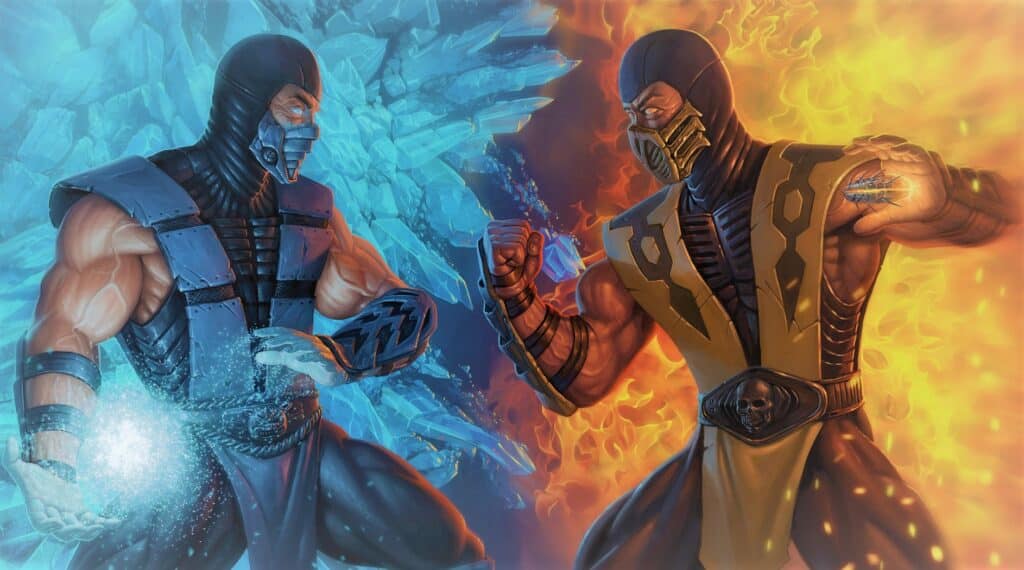 Detail Scorpion Vs Sub Zero Nomer 11