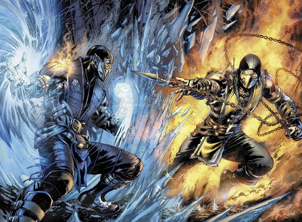 Detail Scorpion Vs Sub Zero Nomer 24