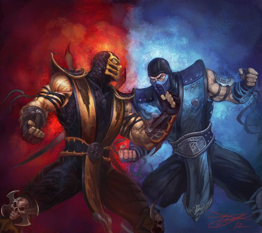 Detail Scorpion Vs Sub Zero Nomer 26