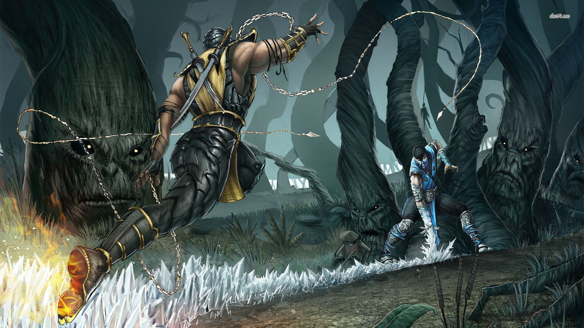 Detail Scorpion Vs Sub Zero Nomer 40