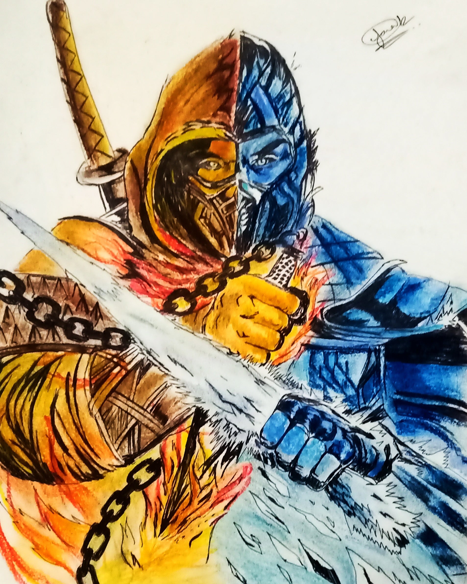 Detail Scorpion Vs Sub Zero Nomer 45