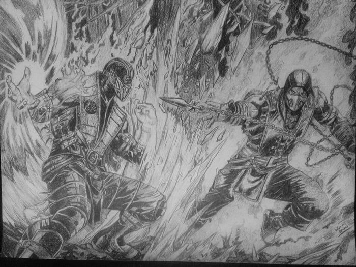 Detail Scorpion Vs Sub Zero Nomer 47