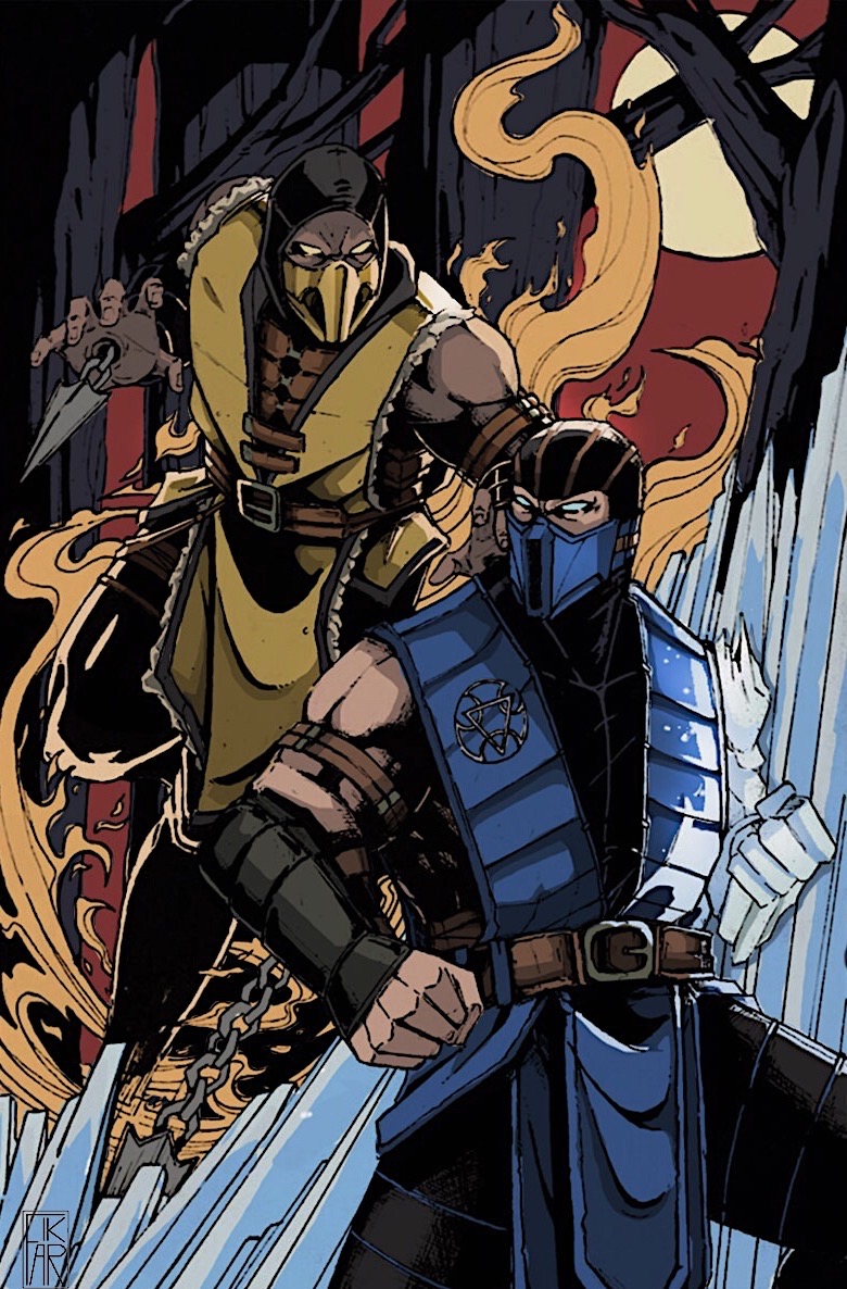 Detail Scorpion Vs Sub Zero Nomer 54
