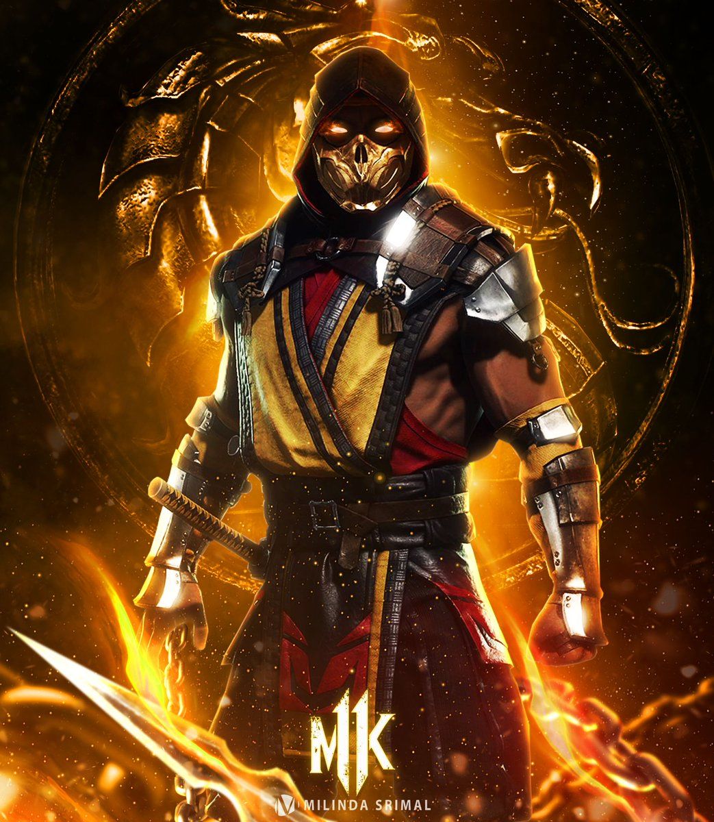 Detail Scorpion Wallpaper Mortal Kombat Nomer 18