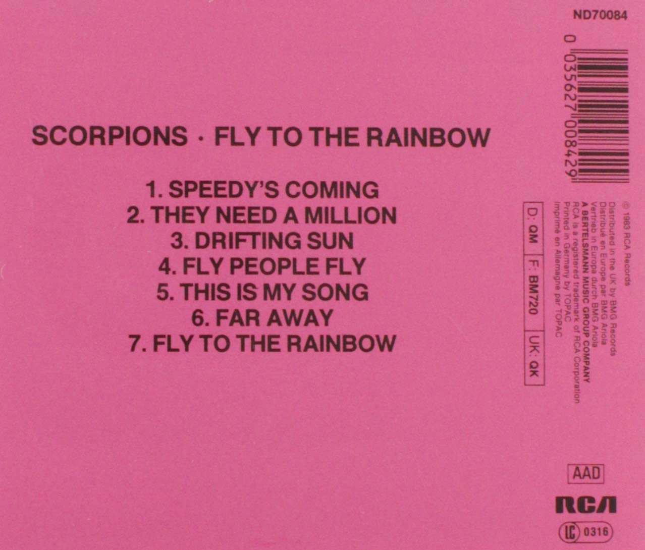 Detail Scorpions Fly To The Rainbow Full Album Nomer 9