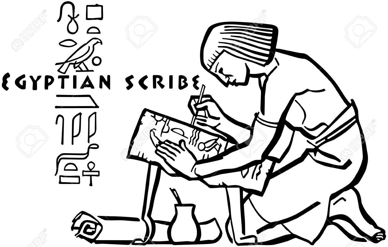 Detail Scribe Clipart Nomer 2