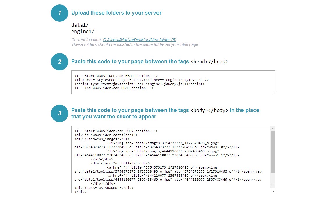 Detail Scrip Html Slide Gambar Nomer 10