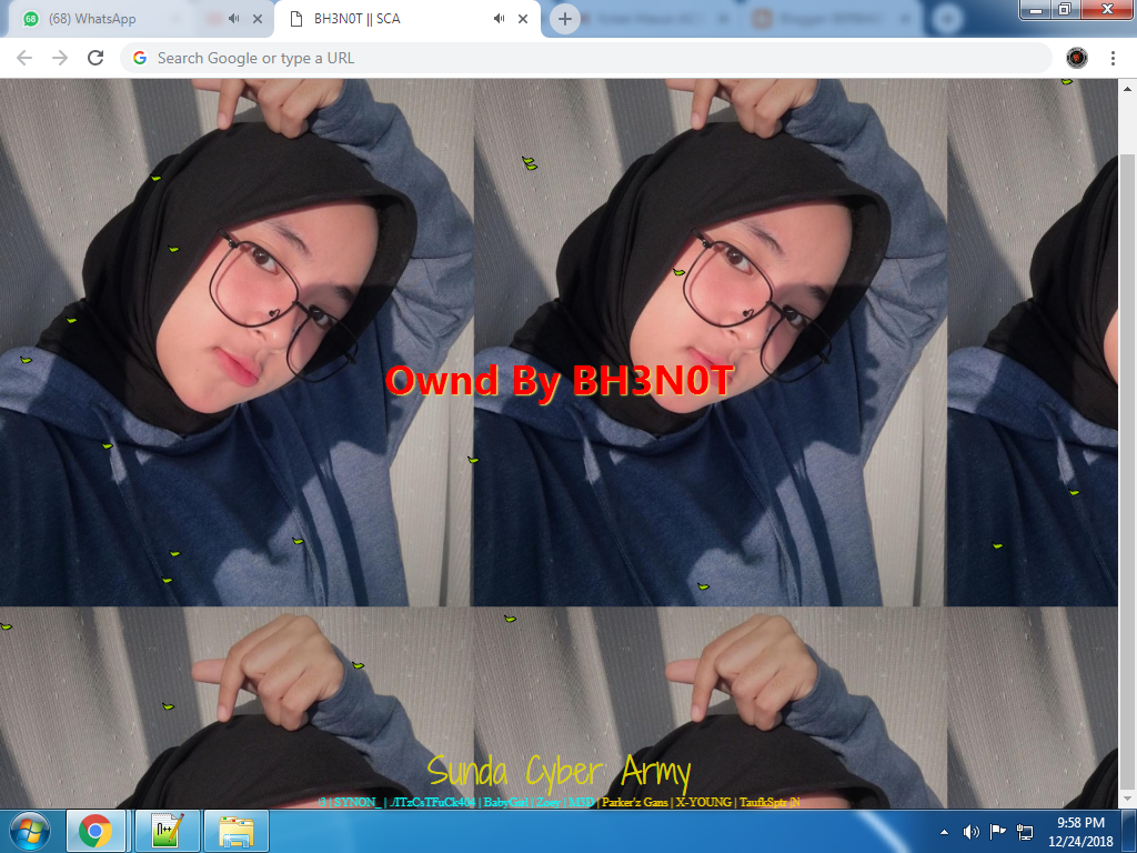 Detail Script Deface Keren 2018 Nomer 27