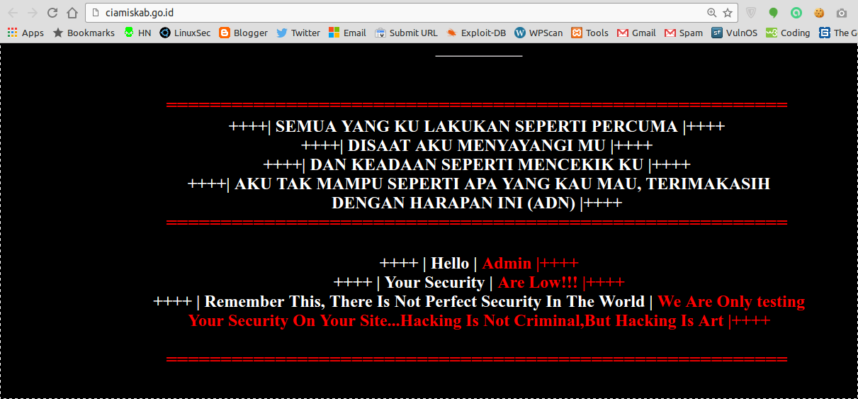 Detail Script Deface Terkeren Nomer 40