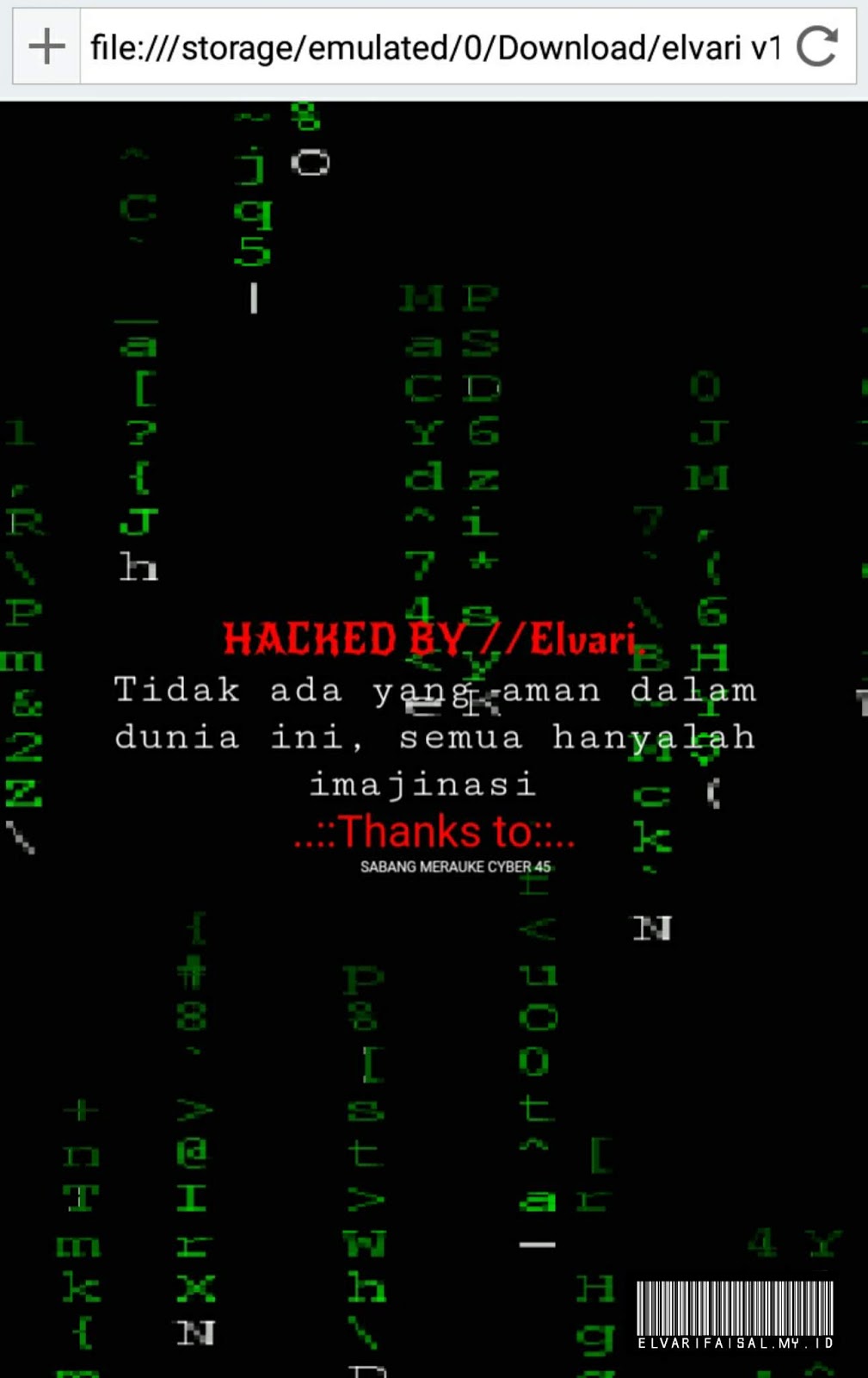 Detail Script Deface Terkeren Nomer 51