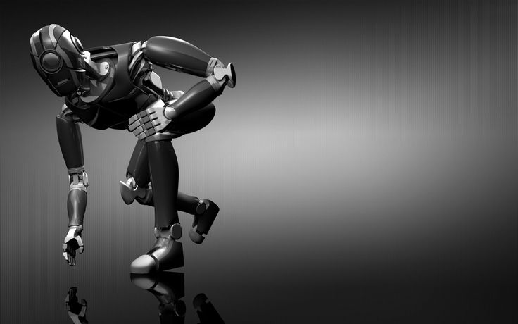 Detail Wallpaper Robot 3d Nomer 25