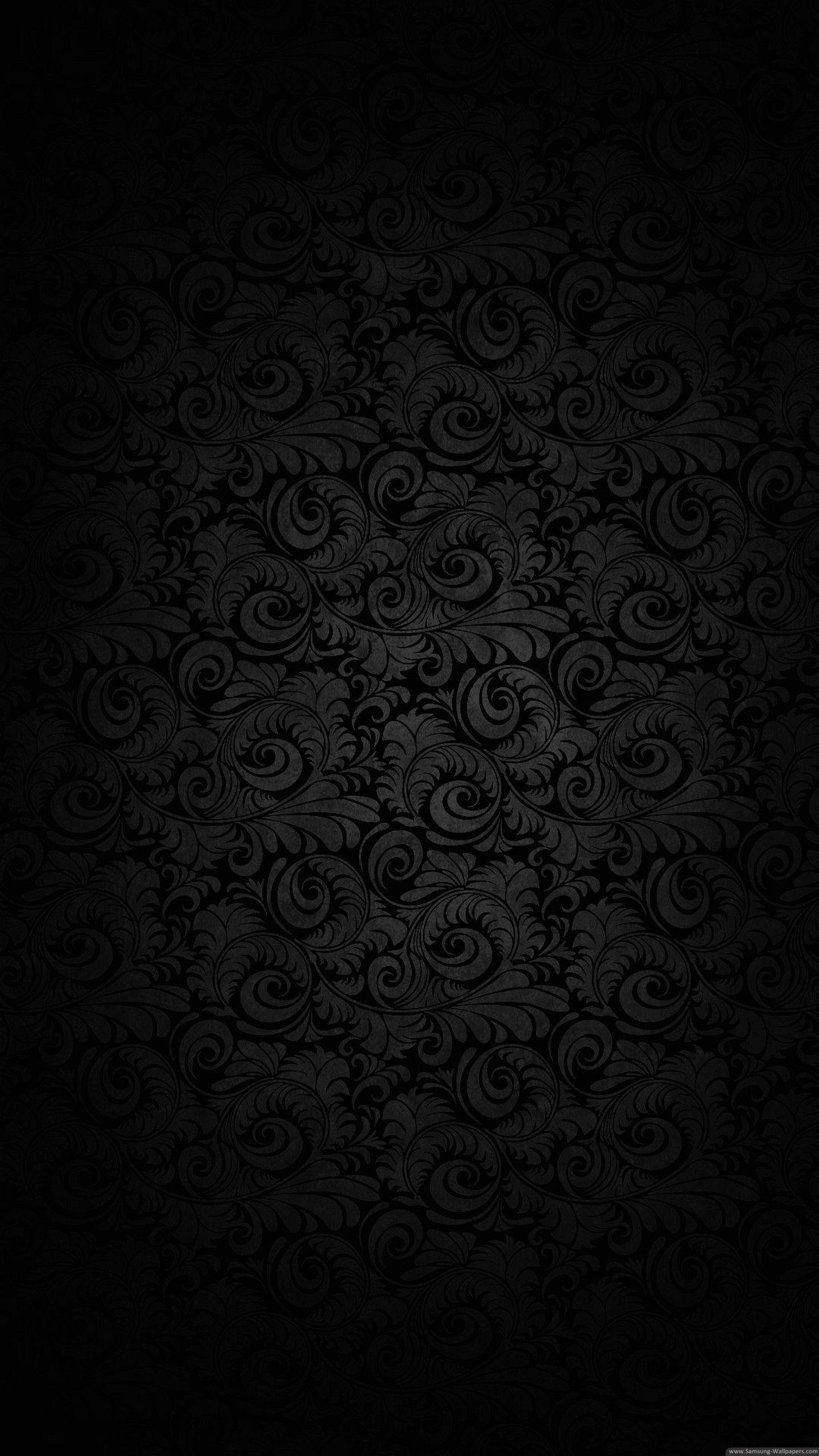 Detail Wallpaper S7 Edge Black Nomer 4