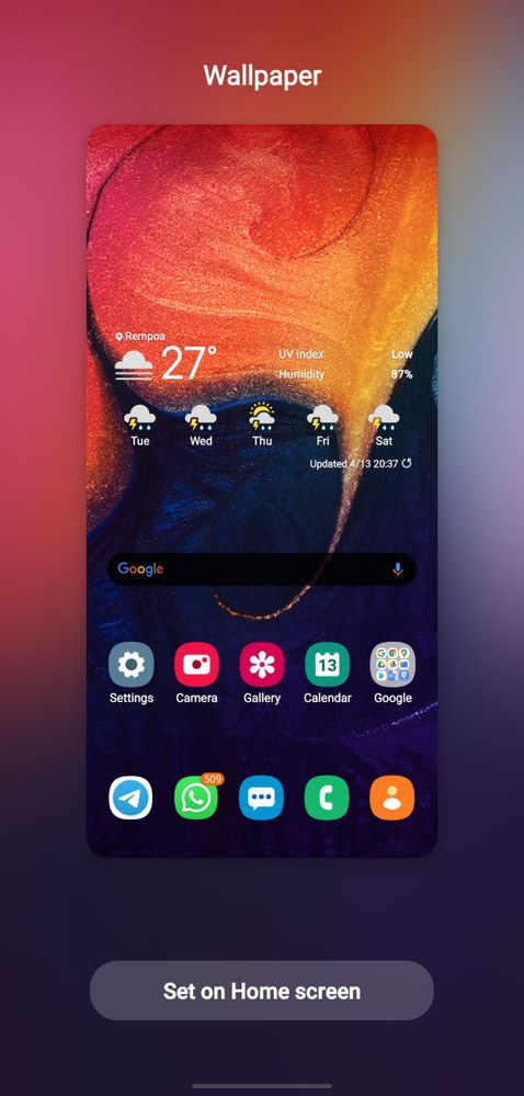 Detail Wallpaper Samsung A50 Nomer 30