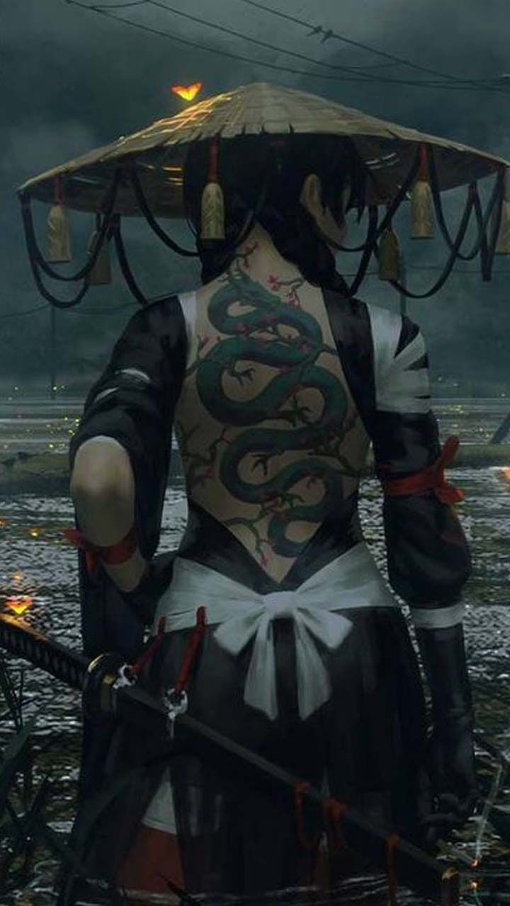 Detail Wallpaper Samurai Wanita Nomer 6