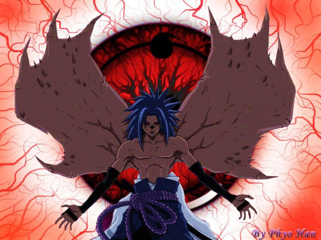 Wallpaper Sasuke Devil - KibrisPDR