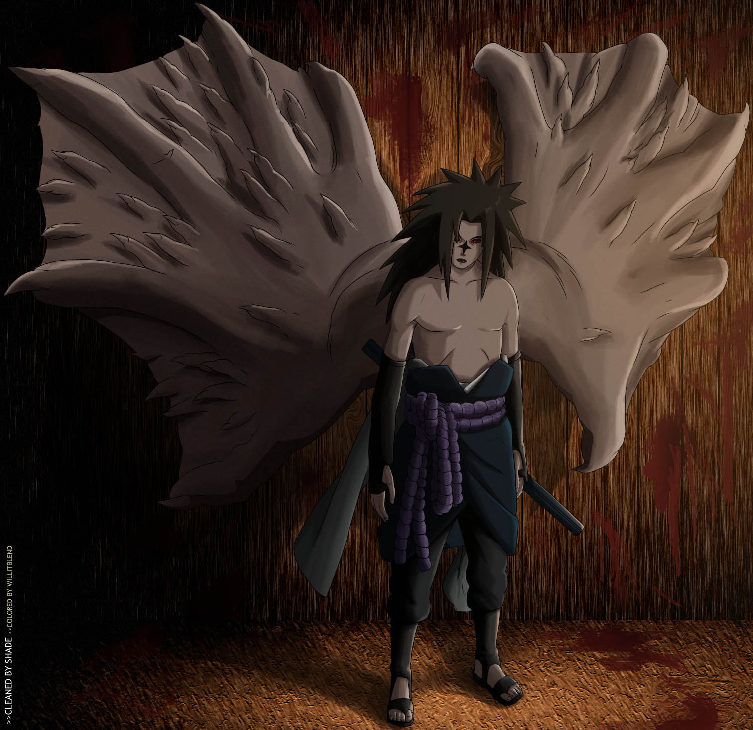 Detail Wallpaper Sasuke Devil Nomer 2
