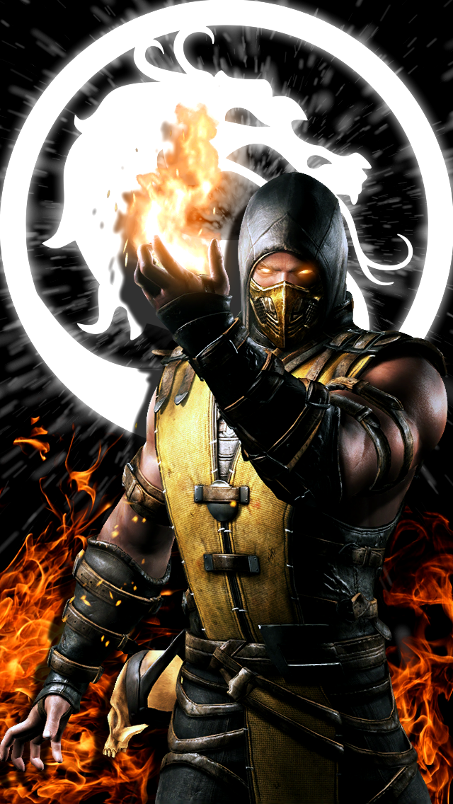Wallpaper Scorpion Mortal Kombat - KibrisPDR