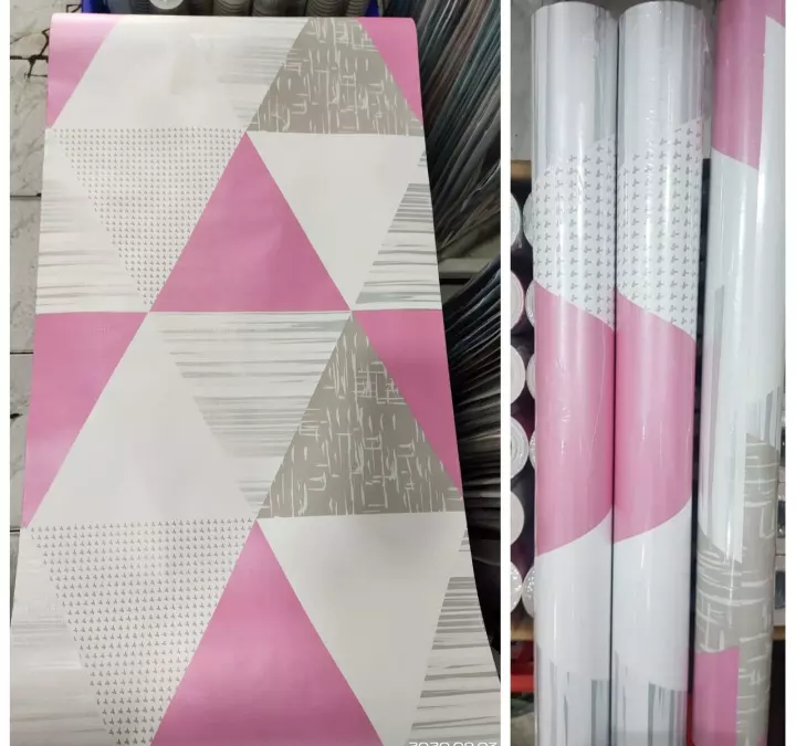 Detail Wallpaper Segitiga Pink Nomer 34