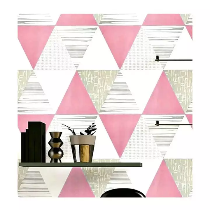 Detail Wallpaper Segitiga Pink Nomer 6