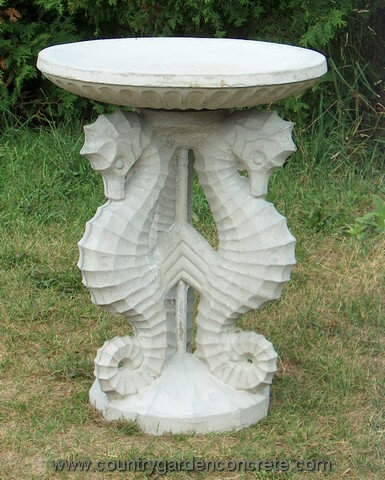 Detail Sea Horse Bird Bath Nomer 19