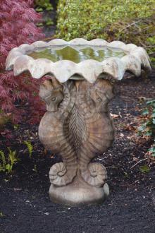 Detail Sea Horse Bird Bath Nomer 5