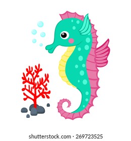 Detail Sea Horse Clipart Nomer 3