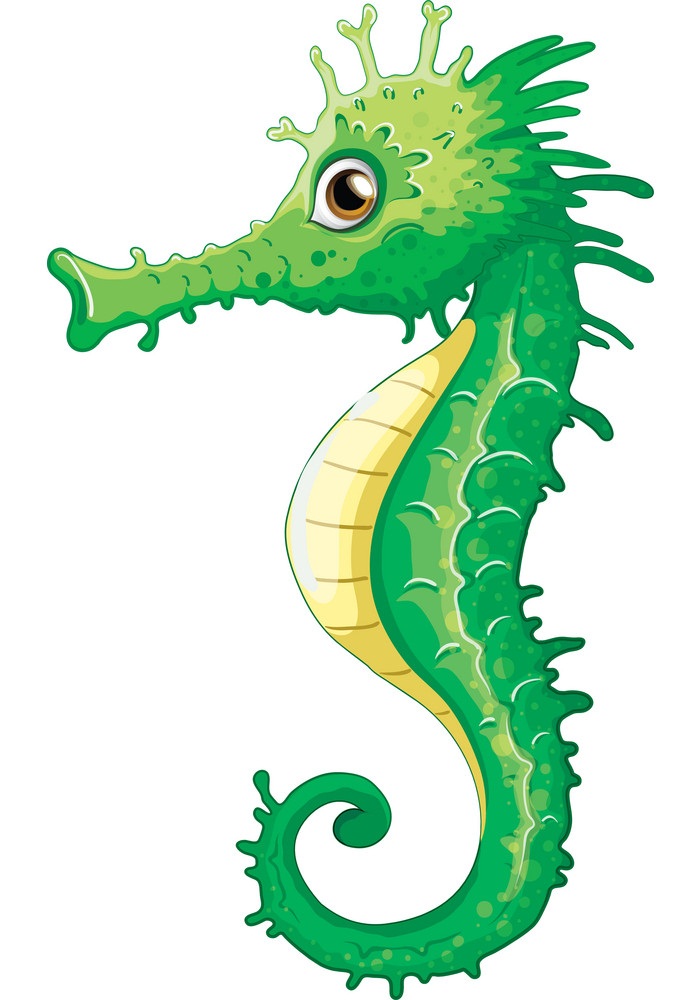 Detail Sea Horse Clipart Nomer 26