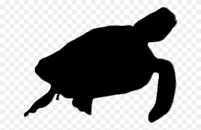 Detail Sea Turtle Clipart Silhouette Nomer 27