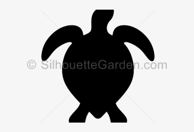 Detail Sea Turtle Clipart Silhouette Nomer 33