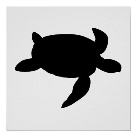 Detail Sea Turtle Clipart Silhouette Nomer 7