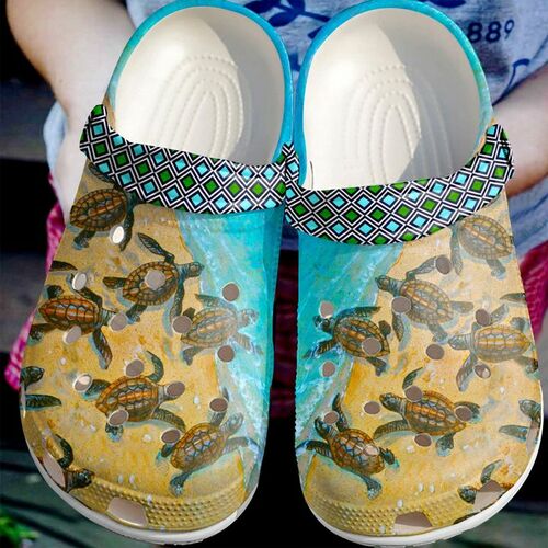 Detail Sea Turtle Crocs Nomer 6