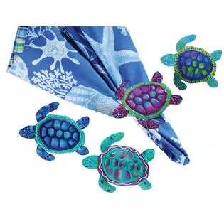 Detail Sea Turtle Napkin Rings Nomer 12