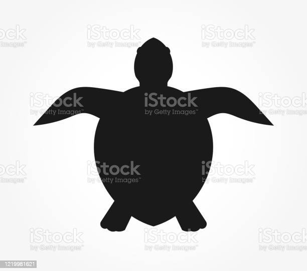 Detail Sea Turtle Silhouette Vector Nomer 27