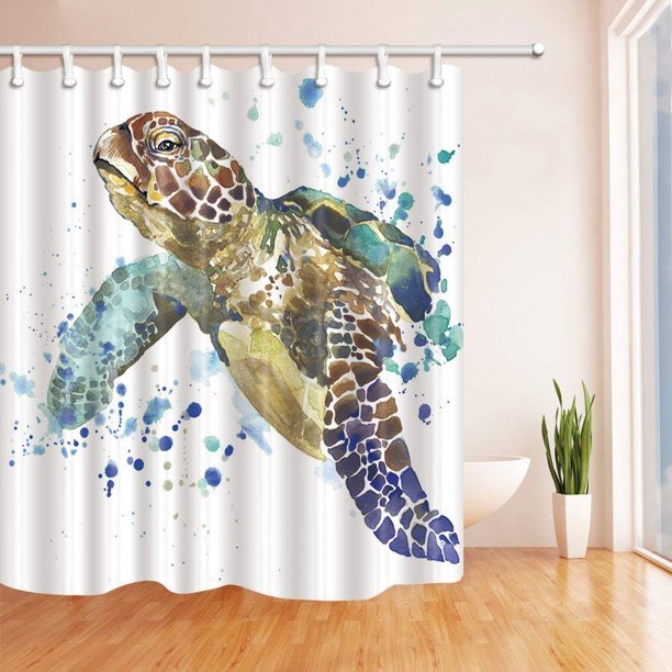 Detail Sea Turtle Window Curtains Nomer 19