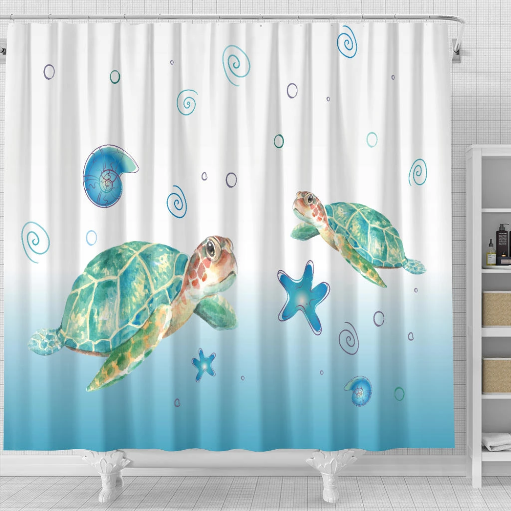 Detail Sea Turtle Window Curtains Nomer 21