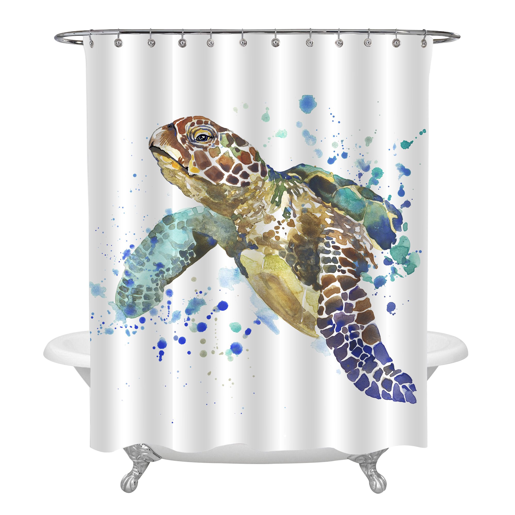 Detail Sea Turtle Window Curtains Nomer 7