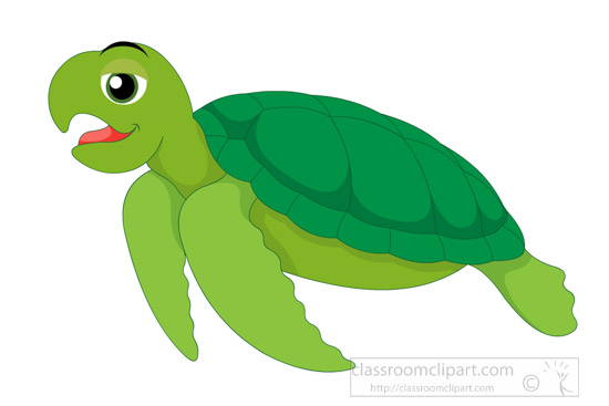 Detail Sea Turtles Clip Art Nomer 27