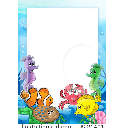 Detail Seafood Border Clipart Nomer 18